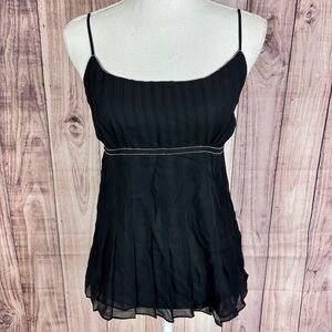 The Limited Black Silk Camisole